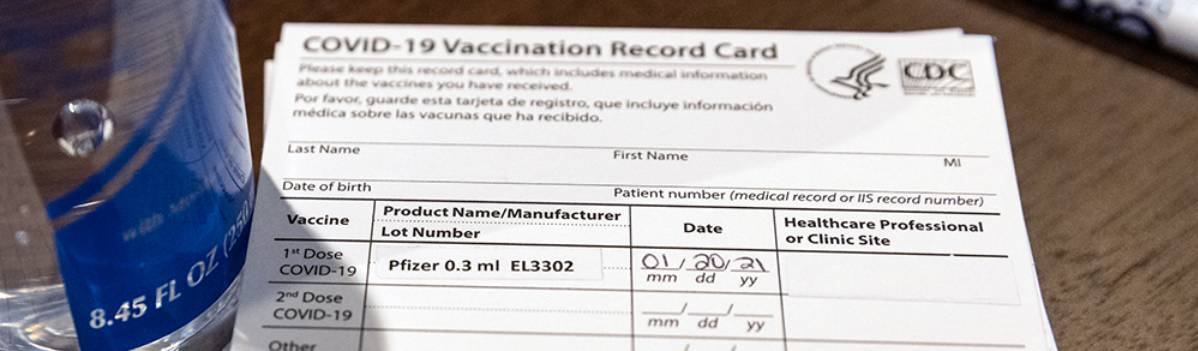 ua covid vaccine cdc card closeup
