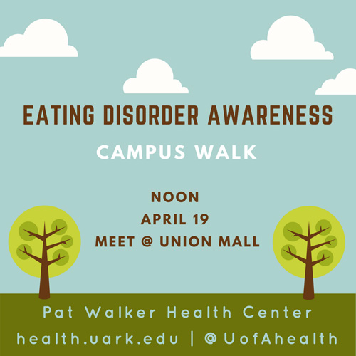 Eating Disorder Awareness Walk - April 19